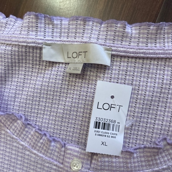 🍁SALE🍁LOFT Blouse size XL - Picture 4 of 8